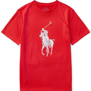 Ralph Lauren - 6 to 14 years old BOYS - Performance Jersey T-Shirt BIG PONY LOGO - Picture 1 of 5