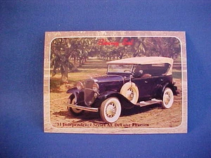 1931 Chevy Independence Series AE Deluxe collector card from 20 yr old set--new - Picture 1 of 1