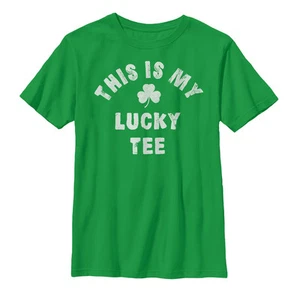 Boy's Lost Gods St. Patrick's Day Lucky Tee T-Shirt - Picture 1 of 7
