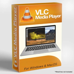 Odtwarzacz multimedialny VLC dla Windows i MacOS | Odtwarzaj dowolny plik wideo | USB lub DVD - Zdjęcie 1 z 13