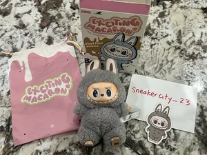 🔥 POPMART LABUBU Monsters Exciting Macaron (SESAME BEAN) NUOVO DI ZECCA! 100% AUTENTICO! - Foto 1 di 2