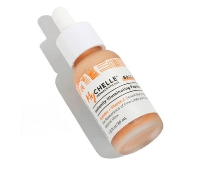 ¡NUEVO! MyChelle Dermaceuticals Brighten Suero de péptidos iluminadores instantáneos 1 oz Foto 1 de 4