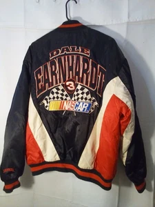 Chaqueta Bomber Nascar Dale Earnhardt Hombres L Años 90 De Colección Carreras Nuez moscada #3 - Imagen 1 de 16