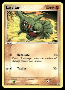 Pokemon Tcg Larvitar #61 Pokemon Unseen Forces NM - Picture 1 of 2