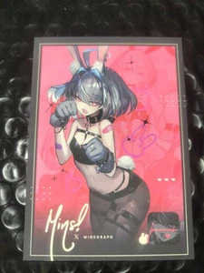 Bunnies Art Cards Vtuber Artist Cards  Minsgraph - Picture 1 of 2