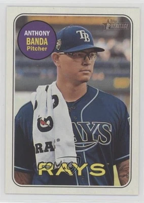 2018 Topps Heritage High Number High Number SP Anthony Banda #714 Rookie RC - Image 1 of 2