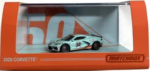 Corvette Matchbox Mattel Creations Blue GULF OIL 2020 - Imagen 1 de 1