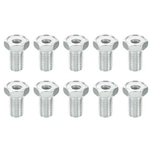 M16x2 to M10x1 Hex Thread Reducing Connector 10 Pack Hollow Bolt Reducing Nut... - Picture 1 of 6