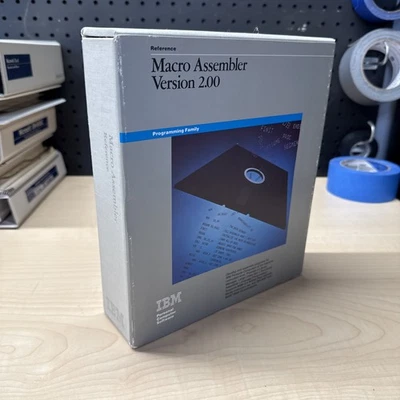 Sealed IBM Macro Assembler Version 2.00 - Image 1 of 3