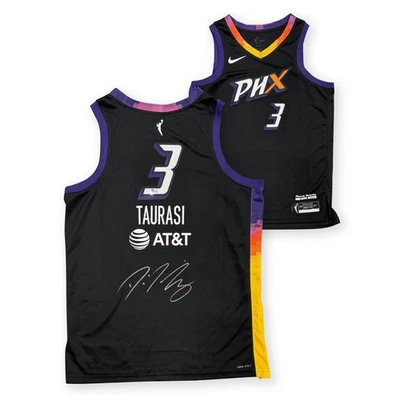 Diana Taurasi Autographed Phoenix Mercury Signed Nike Black Rebel Jersey Beckett - Image 1 of 2
