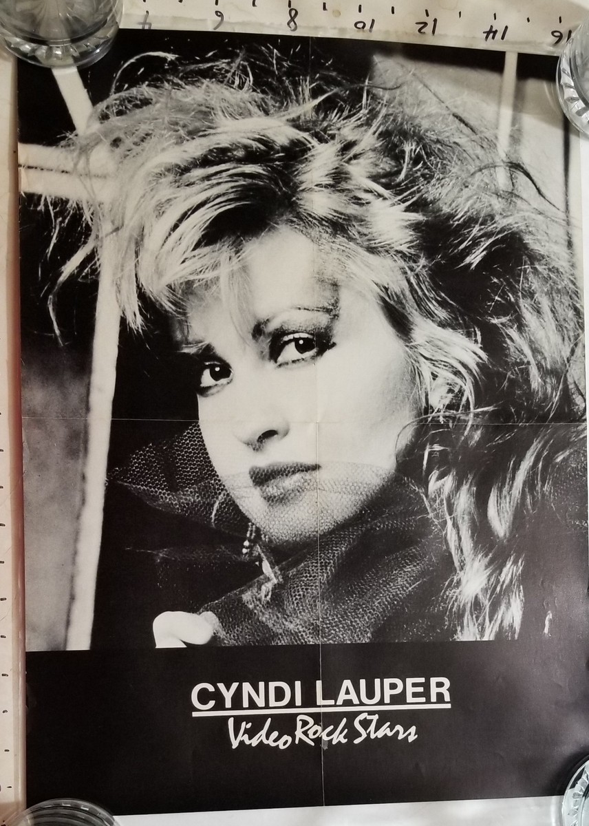 Cyndi Lauper 80年代ポスター Cyndi Lauper 80年代ポスター Cyndi Lauper 80年代ポスター