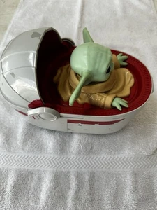 Star Wars: The Mandalorian R/C Grogu in carrozzina; Jam'n, 022123, controller mancante - Foto 1 di 6