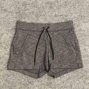 Athleta Metro Shortie Shorts Womens XS Gray Drawstring Athletic Activewear Gym - Picture 1 of 10