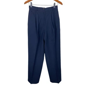 Pantalones de lana vintage Talbots talla 8 plisados clásicos para hombre minimalistas - Imagen 1 de 9