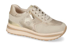 SCARPE SNEAKERS ZEPPA DONNA VALLEVERDE 35522L ECO PELLE ORO ORIGINALE AI 2025 - Picture 1 of 6