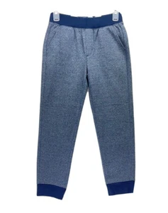 ⭐ 26-28" WAIST (10-12) ATHLETIC WORKS | KIDS PULL ON FLEECE JOGGING PANTS - BLUE - Picture 1 of 5