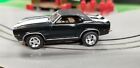 1969 Z28 Camaro Black Convertible HO slot car on a New T-Jet Chassis