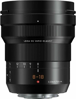 Panasonic DG Vario 8-18mm f/2.8-4 ASPH- 1 Year Warranty - image 1 of 4