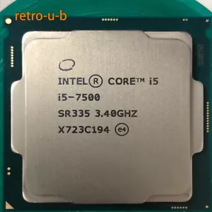 7Th Gen Intel Core i5-7500 LGA 1151 CPU Processor 3.40GHz Quad Core SR335 65W - Picture 1 of 1