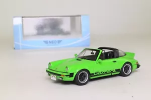 Porsche 911 Carrera Targa USA 1985 Green Neo 43248 1/43 Resin Grun Vert Verde - Picture 1 of 5