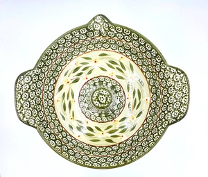 Asador de Pollos Old World Green Temptations 13" Muy Buen Estado - Imagen 1 de 9