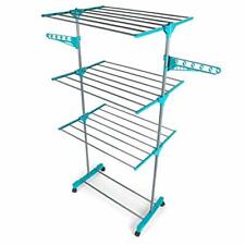 Beldray LA023773TQ Deluxe Three-Tier Clothes Airer, 15 Metre Drying (w7x)