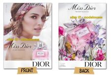 DIOR Fragrance 2-Page Magazine PRINT AD 2021 NATALIE PORTMAN