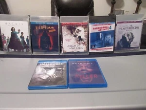 9 Movie Lot=Halloween, Last Exorcism, Bye Bye Man, Paranormal Activity  4 "Read" - Bild 1 von 13