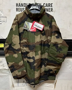 GENUINE FRENCH ARMY GRASSI JACKET PARKA GORETEX CCE CAMOUFLAGE NEW !!!! LARGE - Picture 1 of 7