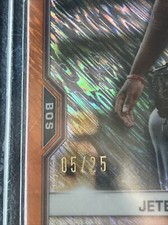 2021 Bowman Chrome Prospects Orange Shimmer Refractor 05/25 Jeter Downs #BCP-107