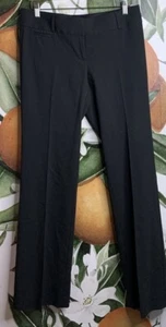 Loft Ann Taylor Size 4 Black Marisa Trouser Pants Inseam 34" - Picture 1 of 7