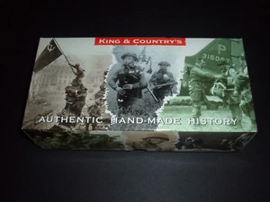 KING AND COUNTRY DD32 US 3RD INFANTRY 88MM MORTAR GUN TEAM METAL TOY SOLDIER SET - Picture 1 of 7