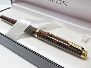 Parker Flighter 180 Füller mit einer 585 F Goldfeder in Thuya Lack mit Box - Bild 1 von 7