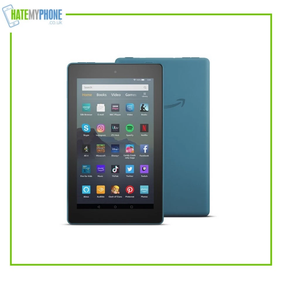 Amazon Fire HD 8 10th Gen Blue Wi-Fi 32GB 8" HD Display FireOS Tablet - Image 1 of 4