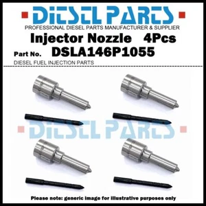 4x Injector Nozzle DSLA146P1055 for CITROEN PEUGEOT 1.4HDi 0445110075 0445110135 - Picture 1 of 2