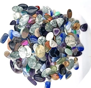 Lotto di pietre preziose miste fatte a mano mix naturale lotto all'ingrosso pietra 72445 - Foto 1 di 5