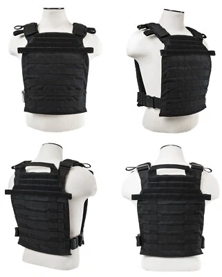 NCSTAR Rapid Protection 11x14 Fast Heavy Duty Plate Carrier MOLLE M- 4XL Adjustable