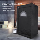 1000W 2.6L Portable Full Size Personal Steam Sauna Home Heated Spa Detox Therapy