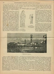 C5944-EMPOLI VEDUTA, PICCOLA STAMPA, ILLUST. POPOLARE, GIORNALE PER LE FAMIGLIE - Picture 1 of 1