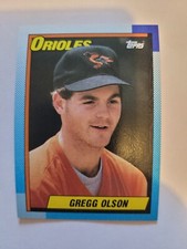 1990 TOPPS GREGG OLSON #655 NM
