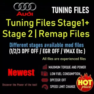 AUDI  Ecu Remap Chip Tuning Files Collection For Kess V2 KTag PCMTuner - Picture 1 of 1