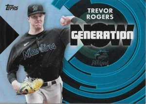 2022 Topps Serie 1 TREVOR RODGERS Generación Ahora - MIAMI MARLINS - #GN-19 - Imagen 1 de 1