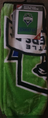 Seattle Sounders FC The Northwest Company 50” x  60” Throw Blanket -green Blue Cover