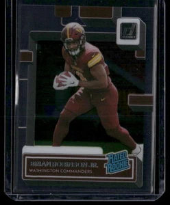 2022 Panini Clearly Donruss Brian Robinson Jr. #77 Rated Rookie Football - Picture 1 of 2