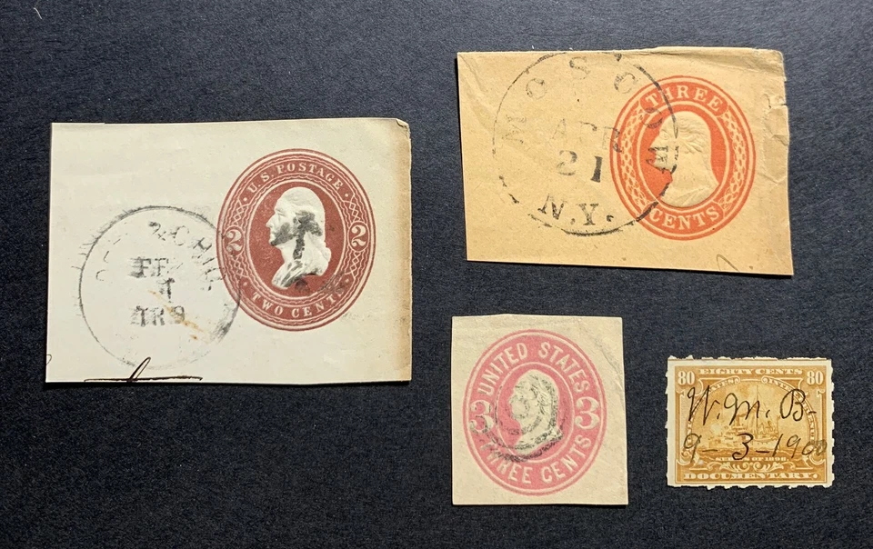 2, 3 & 80 Cent Stamps - Cachet Cancel Documentary Mixed Lot - Image 1 of 1