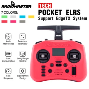 RadioMaster Pocket Crush Radio Controller RC Done Transmitter 2.4G 16CH ELRS - Picture 1 of 37