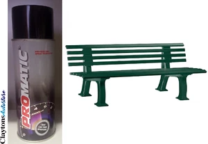 Pintura en aerosol hágalo usted mismo para automóvil superficie de plástico muebles de jardín verde 400 ml - Imagen 1 de 5