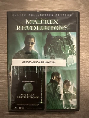 The Matrix Revolutions (DVD, 2004, 2-Disc Set) Bonus CD-ROM Included - Image 1 of 4