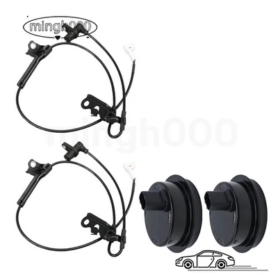4 SENSOR DE VELOCIDAD DE RUEDA ABS DELANTERO TRASERO DERECHO E IZQUIERDO PARA 2005-2010 SCION TC Foto 1 de 4
