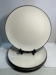 3–Noritake Colorwave Chocolate 10-3/4" Dinner Plates Round -  2583 - Picture 1 of 7